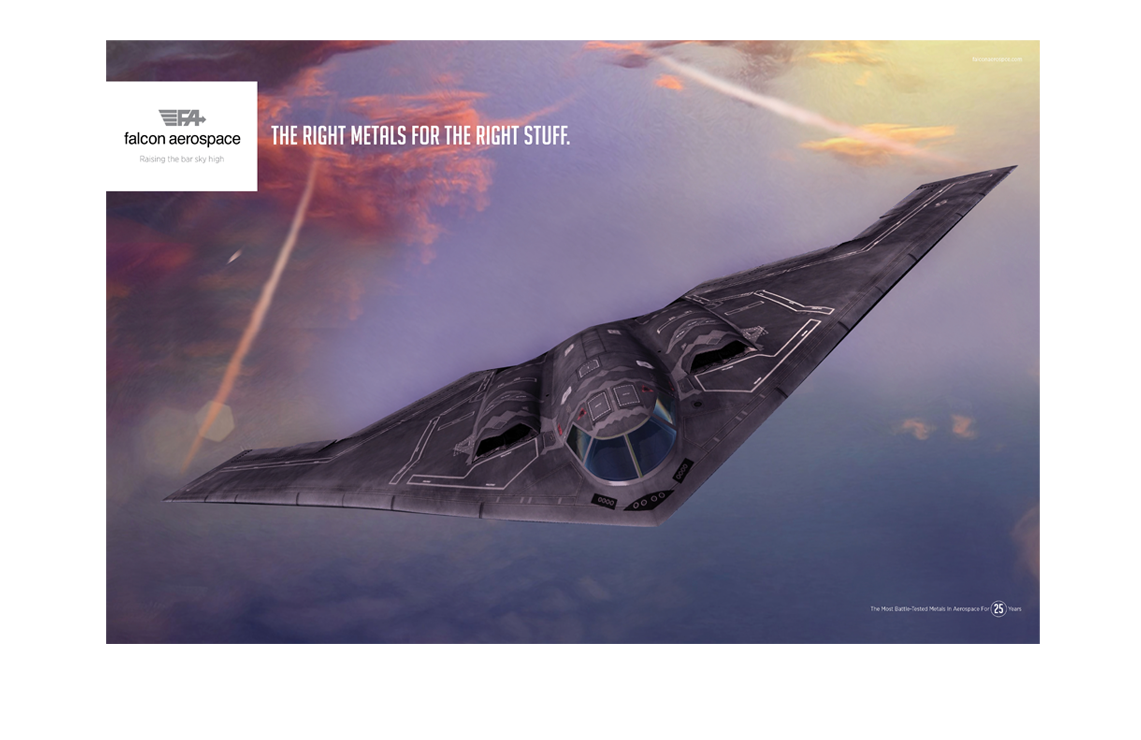 FALCON AEROSPACE  AD CAMPAIGN