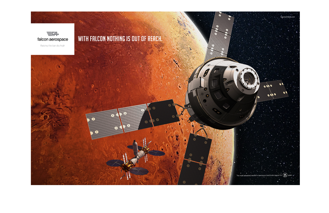 FALCON AEROSPACE  AD CAMPAIGN