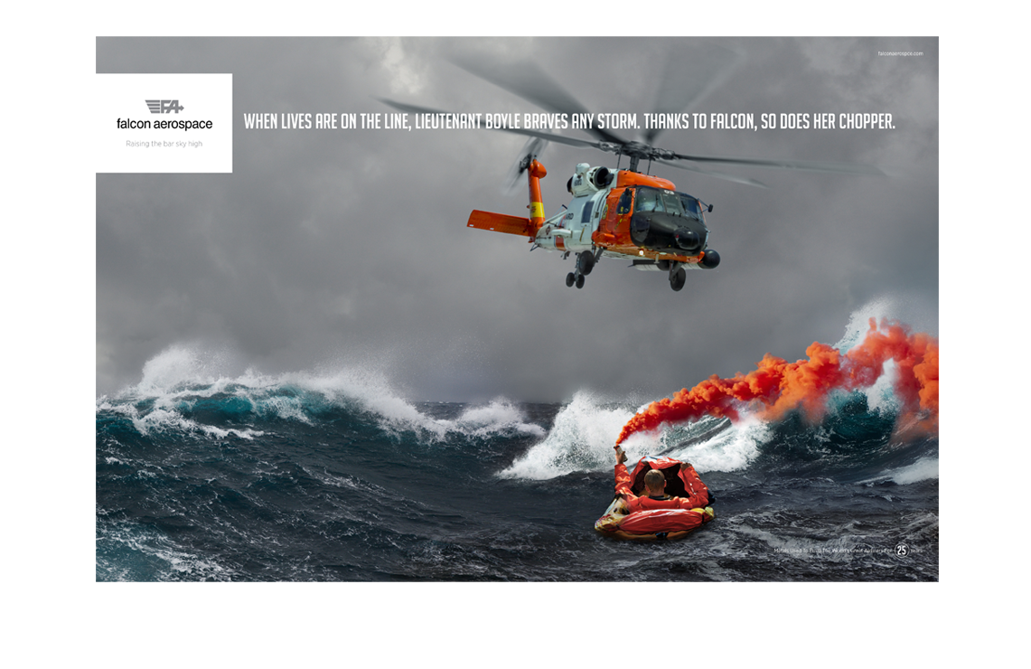 FALCON AEROSPACE  AD CAMPAIGN