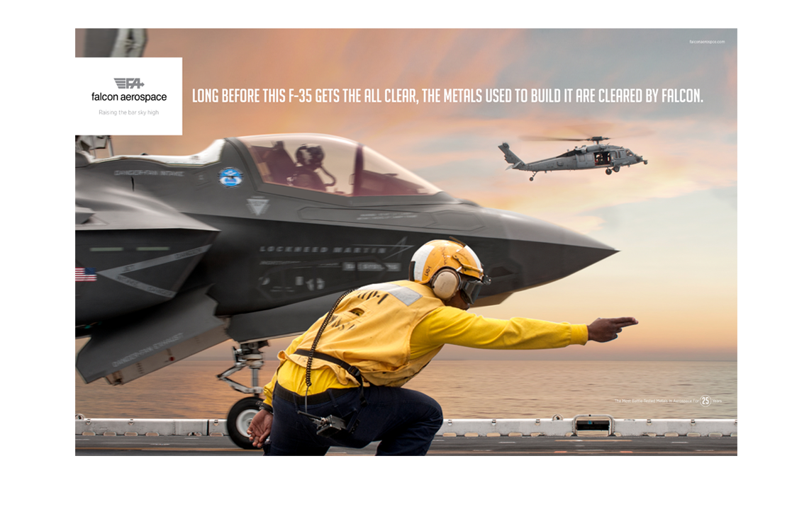 FALCON AEROSPACE  AD CAMPAIGN