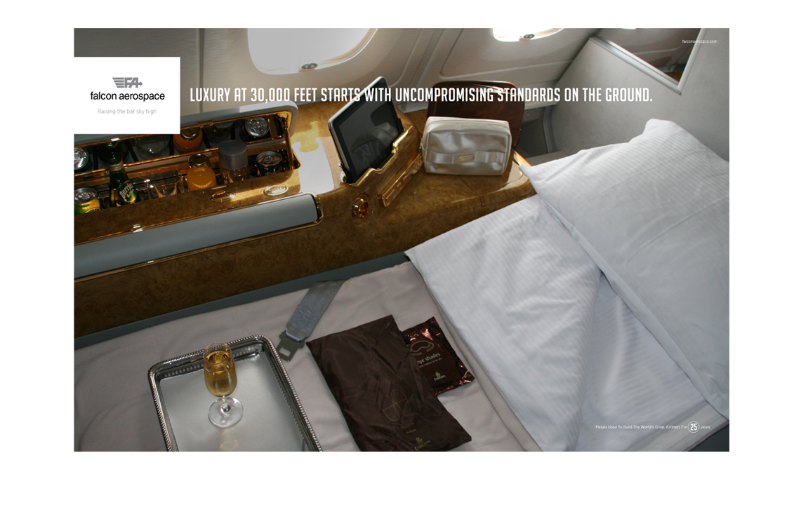 FALCON AEROSPACE  AD CAMPAIGN
