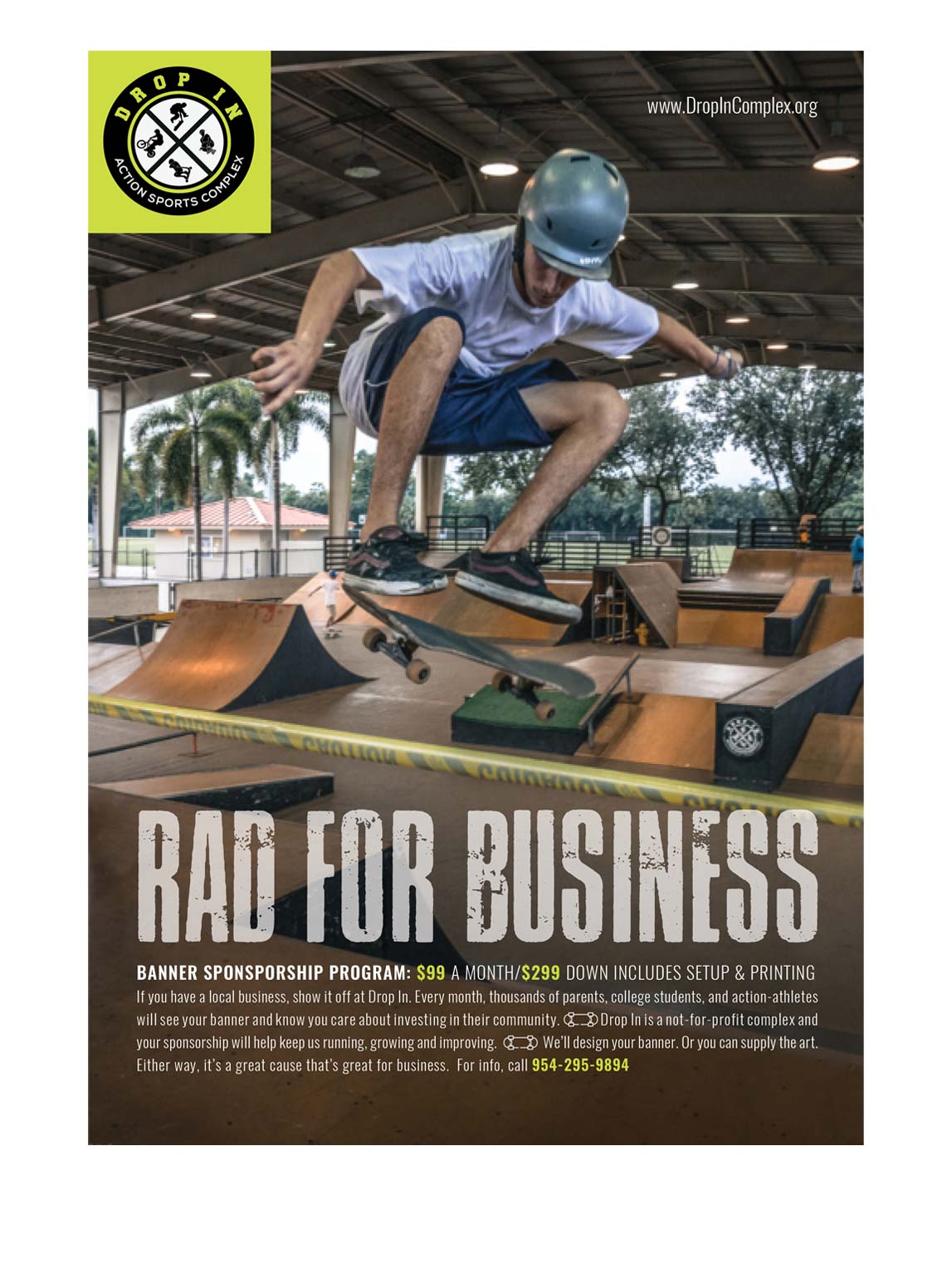 DROP IN ACTION SPORTS COMPLEX