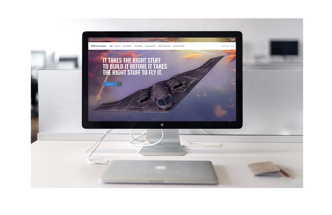 FALCON AEROSPACE WEBSITE