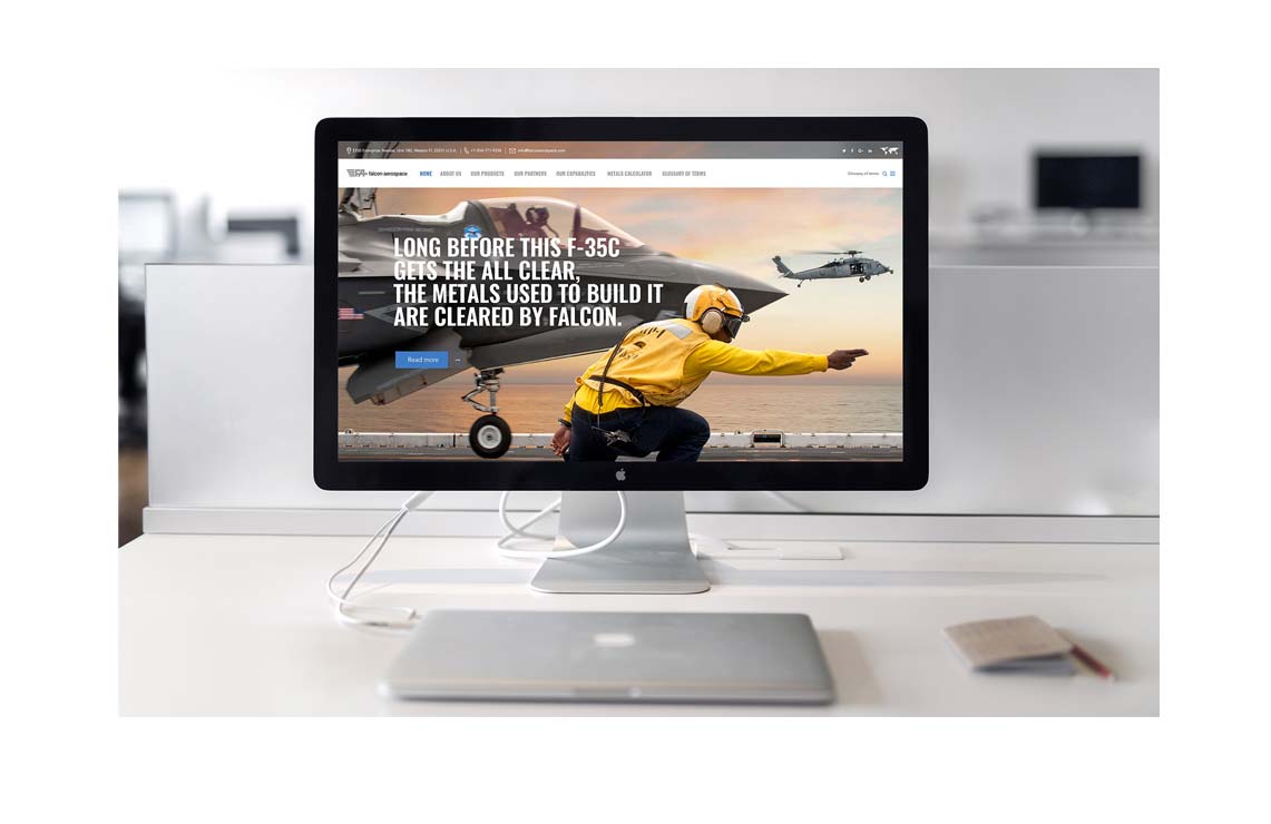 FALCON AEROSPACE WEBSITE
