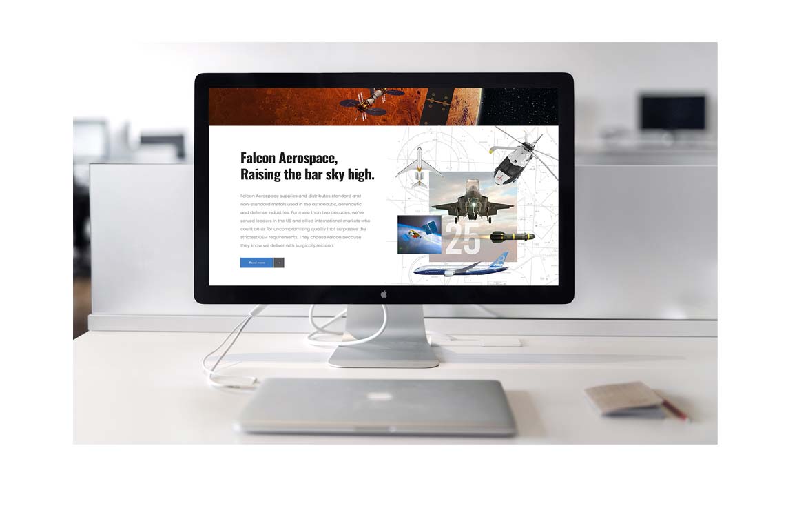 FALCON AEROSPACE WEBSITE