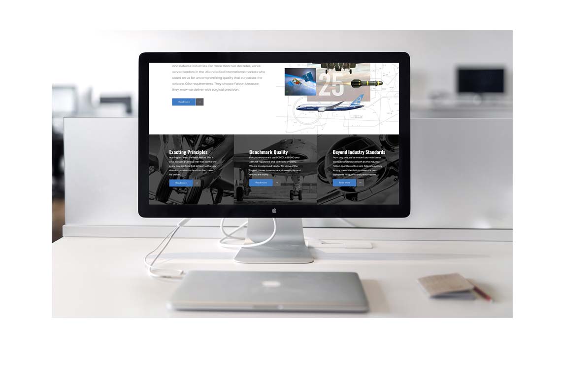 FALCON AEROSPACE WEBSITE